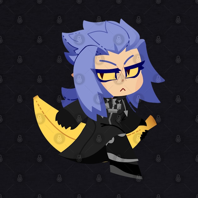 Banana Saix Chibi by VenaCoeurva